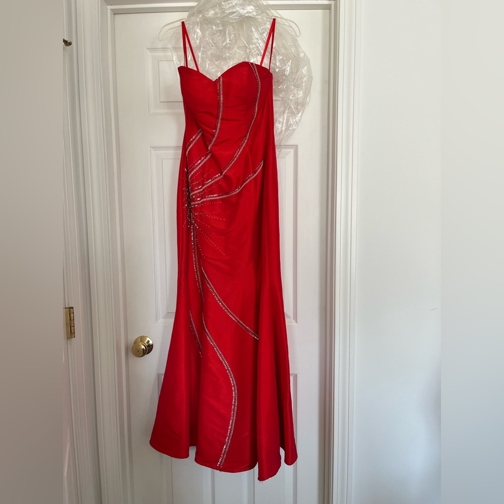 Red Prom Dress Size 6